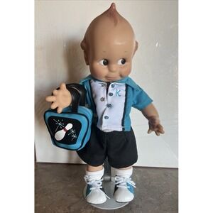 Cameo Collection Kewpie Kingpin Bowler Doll 12 in with Box Bowling Bag Uniform